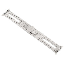 For Apple Watch Series 7 45mm / 6 & SE & 5 & 4 44mm / 3 & 2 & 1 42mm Stainless Steel Watch Band(Silver)