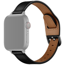 Women Starry Sky Style Leather Watch Band For Apple Watch Series 8&7 41mm / SE 2&6&SE&5&4 40mm / 3&2&1 38mm(Black Black Buckle)