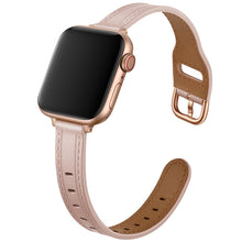 Women Starry Sky Style Leather Watch Band For Apple Watch Ultra 49mm / Series 8&7 45mm / SE 2&6&SE&5&4 44mm / 3&2&1 42mm(Pink Sand)