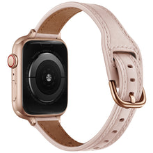 Women Starry Sky Style Leather Watch Band For Apple Watch Ultra 49mm / Series 8&7 45mm / SE 2&6&SE&5&4 44mm / 3&2&1 42mm(Pink Sand)