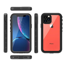 For iPhone 11 Pro RedPepper Shockproof Waterproof PC + TPU Protective Case(Black)