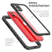 For iPhone 11 RedPepper Shockproof Waterproof PC + TPU Protective Case(Black)