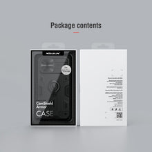 For iPhone 13 Pro Max NILLKIN Shockproof CamShield Armor Protective Case with Invisible Ring Holder (Black)