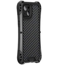 For iPhone 13 mini R-JUST AMIRA Shockproof Dustproof Waterproof Metal Protective Case (Black)