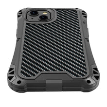 For iPhone 13 mini R-JUST AMIRA Shockproof Dustproof Waterproof Metal Protective Case (Black)