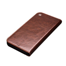 For iPhone 13 QIALINO Horizontal Flip Leather Case with Holder & Card Slots & Wallet Pro(Brown)