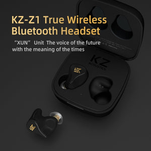 KZ Z1 1DD Dynamic True Wireless Bluetooth 5.0 Sports In-ear Earphone(Black)