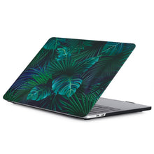 For Macbook Pro 16 inch Laptop Water Stick Style Protective Case(Palm Leaf)
