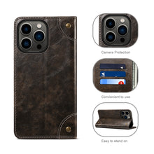 For iPhone 13 Pro Baroque Simple Horizontal Flip Leather Case with Holder & Card Slots & Wallet (Black)
