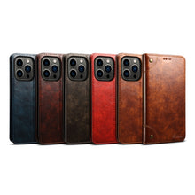 For iPhone 13 Pro Max Baroque Simple Horizontal Flip Leather Case with Holder & Card Slots & Wallet (Dark Brown)