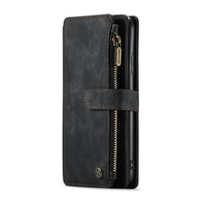 For iPhone 11 Pro Max CaseMe-C30 PU + TPU Multifunctional Horizontal Flip Leather Case with Holder & Card Slot & Wallet & Zipper Pocket (Black)