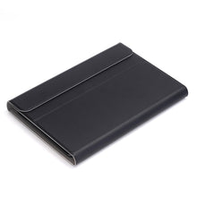 A06B Ultra-thin Detachable Bluetooth Keyboard Leather Tablet Case with Pen Slot & Holder for iPad mini 6(Black)