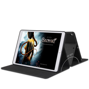 For iPad Pro 10.5 inch GEBEI PU+TPU Horizontal Flip Protective Case with Holder & Card Slots(Black)
