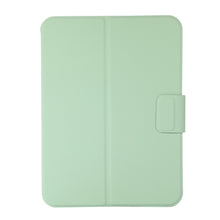 For iPad mini 6 Electric Pressed Texture Horizontal Flip Leather Tablet Case with Holder & Pen Slot(Mint Green)