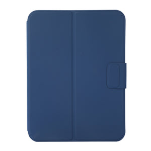 For iPad mini 6 Electric Pressed Texture Horizontal Flip Leather Tablet Case with Holder & Pen Slot(Navy Blue)