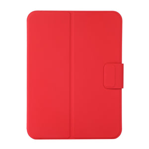 For iPad mini 6 Electric Pressed Texture Horizontal Flip Leather Tablet Case with Holder & Pen Slot(Red)