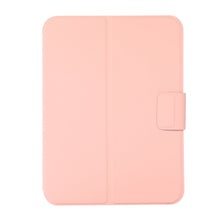 For iPad mini 6 Electric Pressed Texture Horizontal Flip Leather Tablet Case with Holder & Pen Slot(Pink)