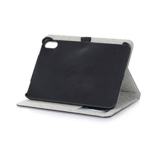 For iPad mini 6 Crocodile Texture Horizontal Flip Leather Tablet Case with Holder & Card Slot & Wallet(Black)