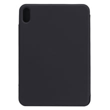 For iPad mini 6 Horizontal Flip Ultra-thin Fixed Buckle Magnetic PU Tablet Case With Three-folding Holder & Sleep / Wake-up Function(Black)