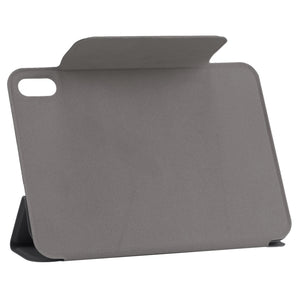 For iPad mini 6 Horizontal Flip Ultra-thin Fixed Buckle Magnetic PU Tablet Case With Three-folding Holder & Sleep / Wake-up Function(Dark Grey)