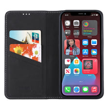 For iPhone 13 Pro Max GEBEI PU+TPU Horizontal Flip Protective Case with Holder & Card Slots (Black)