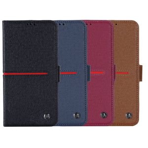 For iPhone 13 Pro Max GEBEI Top-grain Leather Horizontal Flip Protective Case with Holder & Card Slots & Wallet & Photo Frame (Red Wine)