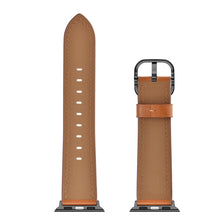 Leather Watch Band For Apple Watch Ultra 49mm / Series 8&7 45mm / SE 2&6&SE&5&4 44mm / 3&2&1 42mm(Brown)