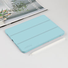 For iPad mini 6 Mutural Pinyue Series Horizontal Flip Tablet Case with Holder & Pen Slot & Sleep / Wake-up Function(Sky Blue)