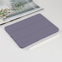 For iPad mini 6 Mutural Pinyue Series Horizontal Flip Tablet Case with Holder & Pen Slot & Sleep / Wake-up Function(Purple)