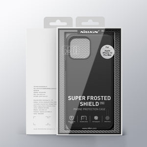 For iPhone 13 Pro Max NILLKIN Frosted Shield Pro Magnetic Magsafe Phone Case (Black)