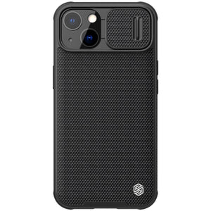 For iPhone 13 NILLKIN Texture Pro PC + TPU Camshield Phone Protective Case(Black)