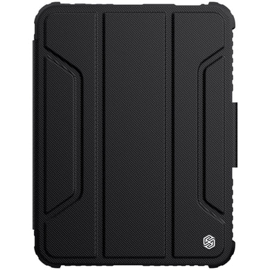 For iPad mini 6 NILLKIN Bumper Pro Horizontal Flip Tablet Case with Pen Slot & Holder & Sleep / Wake-up Function(Black)