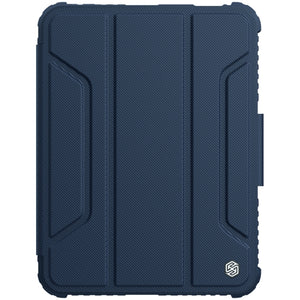 For iPad mini 6 NILLKIN Bumper Pro Horizontal Flip Tablet Case with Pen Slot & Holder & Sleep / Wake-up Function(Blue)