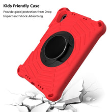 For iPad mini 6 Spider King EVA Tablet Case with Shoulder Strap & Holder & Pen Slot(Red)