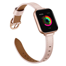 14mm Leather Watch Band For Apple Watch Ultra 49mm / Series 8&7 45mm / SE 2&6&SE&5&4 44mm / 3&2&1 42mm(Pink)