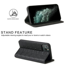 For iPhone 11 Crocodile Texture PC + TPU Horizontal Flip Leather Case with Holder & Card Slots & Wallet(Black)