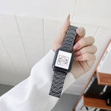 Carbon Fiber Straight Edge Strap Watch Band For Apple Watch Series 8&7 41mm / SE 2&6&SE&5&4 40mm / 3&2&1 38mm