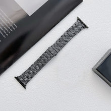 Carbon Fiber Straight Edge Strap Watch Band For Apple Watch Ultra 49mm / Series 8&7 45mm / SE 2&6&SE&5&4 44mm / 3&2&1 42mm
