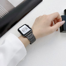 Carbon Fiber Straight Edge Strap Watch Band For Apple Watch Ultra 49mm / Series 8&7 45mm / SE 2&6&SE&5&4 44mm / 3&2&1 42mm