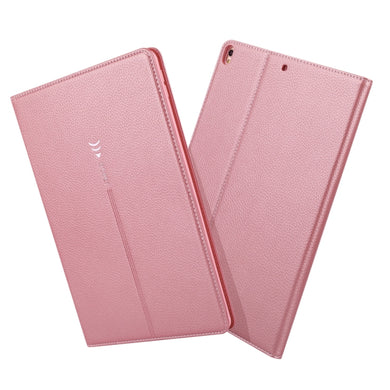 For iPad 10.2 2021 / 2020 / 2019 GEBEI PU+TPU Horizontal Flip Protective Case with Holder & Card Slots(Rose Gold)