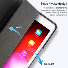For iPad 10.2 Mutural Horizontal Flip PC + TPU + PU Leather Case with Holder & Pen Slot(Red)