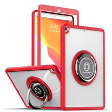 Shadow PC Tablet Case with Ring Holde For iPad 10.2 / 10.5 2019 / 2020(Red)