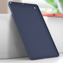 For iPad 10.2 2021 / 2020 / 2019 Mutural Silicone Microfiber Tablet Case(Lavender)