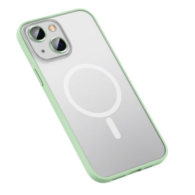 For iPhone 13 MagSafe Matte Phone Case(Green)