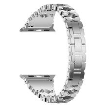 Stainless Steel Watch Band For Apple Watch Series 8&7 41mm / SE 2&6&SE&5&4 40mm / 3&2&1 38mm(Silver)