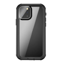 For iPhone 12 Pro Max Waterproof Full Coverage PC + TPU Phone Case(Black)