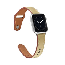 Nail Button Watch Band For Apple Watch Series 8&7 41mm / SE 2&6&SE&5&4 40mm / 3&2&1 38mm(Apricot)