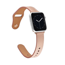 Nail Button Watch Band For Apple Watch Ultra 49mm / Series 8&7 45mm / SE 2&6&SE&5&4 44mm / 3&2&1 42mm(Pink)