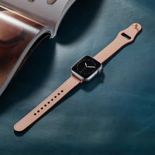 Nail Button Watch Band For Apple Watch Ultra 49mm / Series 8&7 45mm / SE 2&6&SE&5&4 44mm / 3&2&1 42mm(Pink)