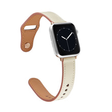 Nail Button Watch Band For Apple Watch Ultra 49mm / Series 8&7 45mm / SE 2&6&SE&5&4 44mm / 3&2&1 42mm(Beige)